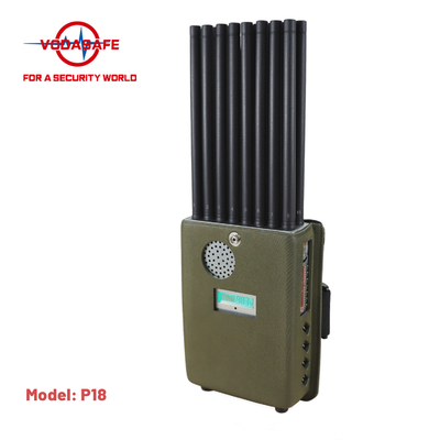 Signal-Störsender der multi Gebrauchs-Hand-18 Band-5G, der alle Art  drahtlose Apparate staut